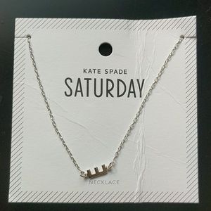 Kate Spade NWT "E" necklace